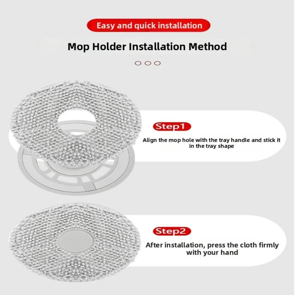Accessory Mop Pad Holder for Xiaomi B101CN, Dreame S10 (Compatible)