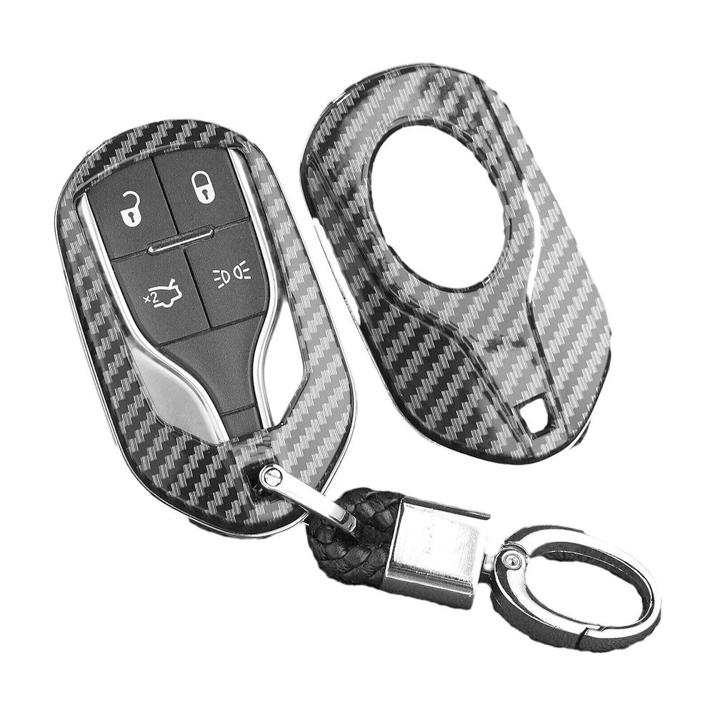 Carbon Fiber Key Shell Protector for Maserati Ghibli (2014–2023)