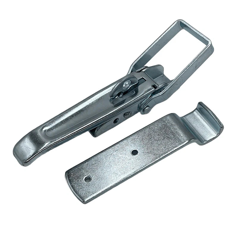 Camper Trailer Door Latch Clamp for RV (Galvanized Metal)