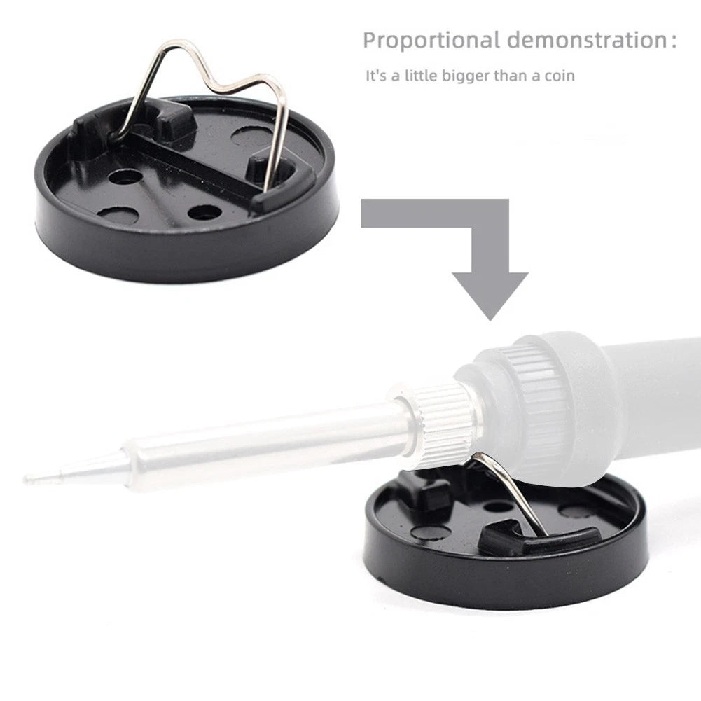 Soldering Iron Holder Stand with Bakelite Base Support