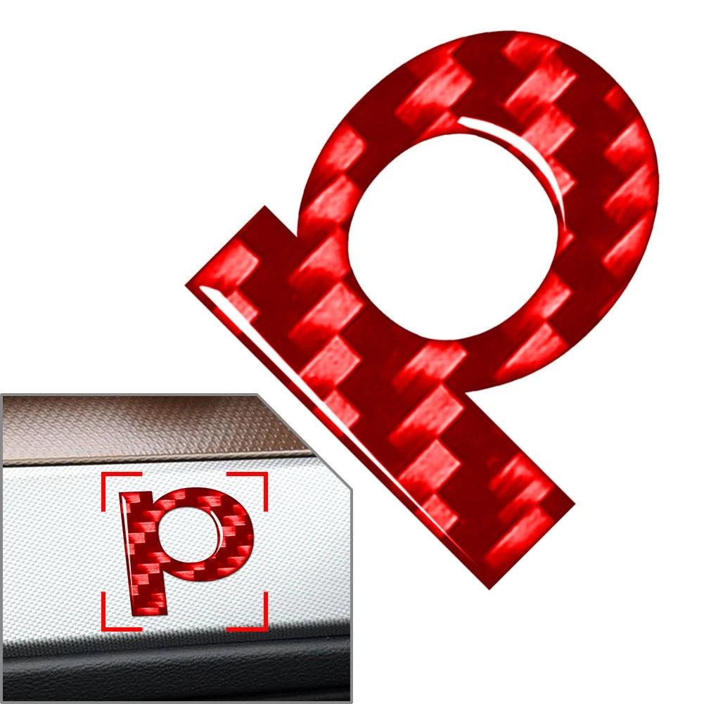Alphabet Letter Decals for Car Badge Emblem (Universal)