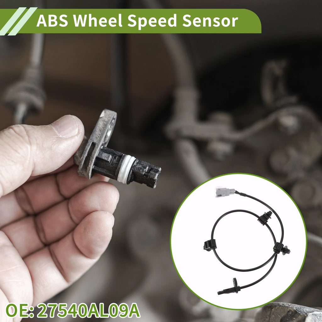 ABS Wheel Speed Sensor Rear Left Replacement for Subaru Legacy AWD (2010–2014)