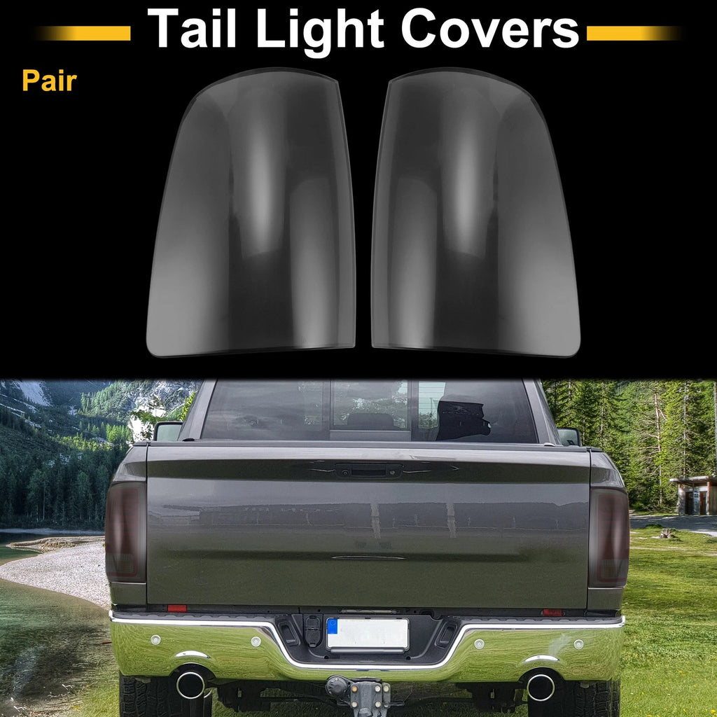 Tail Light Cover Trim Replacement for Dodge Ram 2009–2017