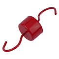 Red Metal Moat for Hummingbird Feeder with Additional Hooks