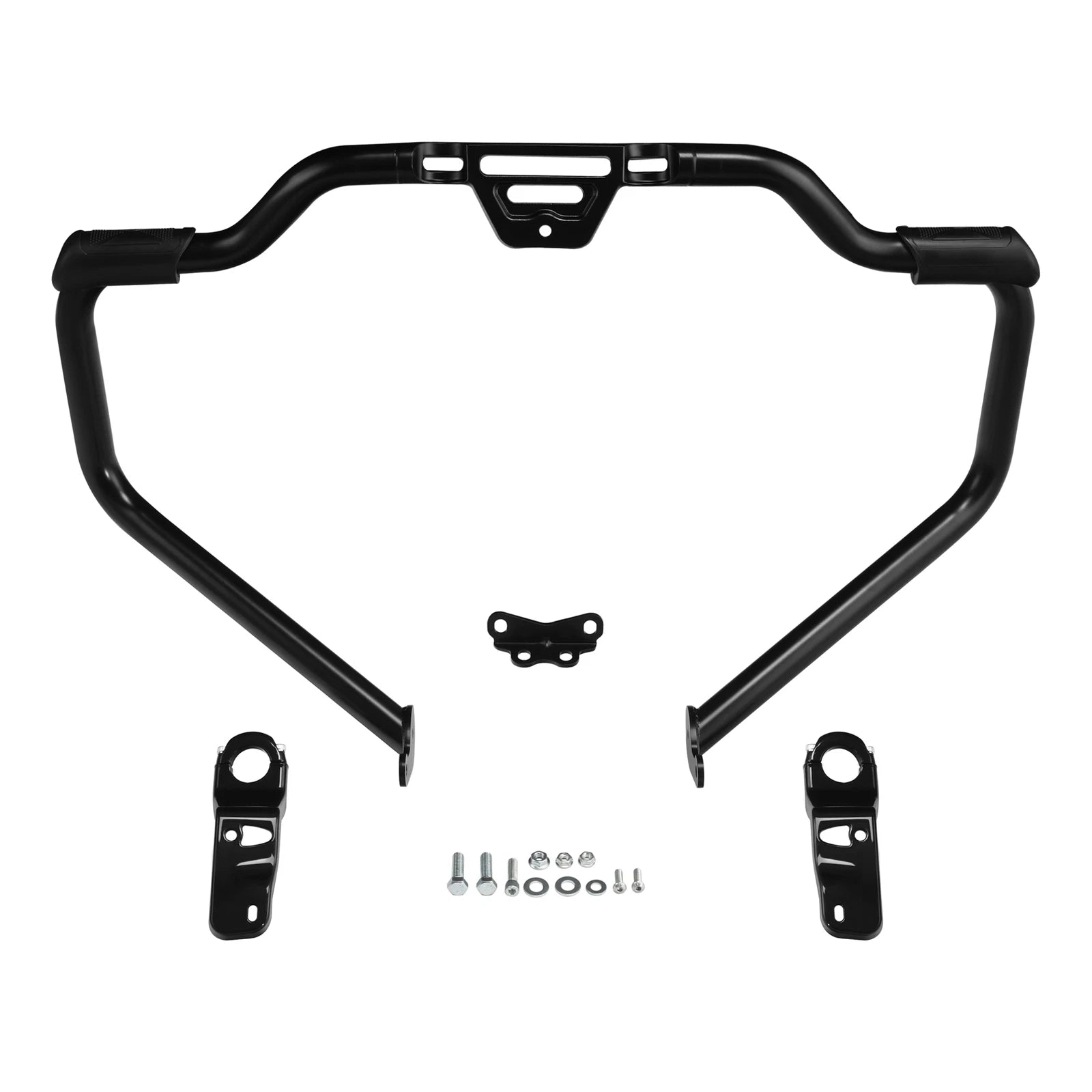 Mustache Engine Guard Support Bracket for Harley Low Rider ST (2022–2025) Black