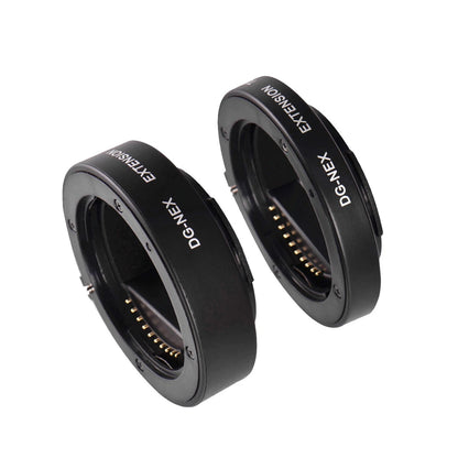 2pcs Macro Extension Tube Set for Sony NEX (10mm, 16mm)