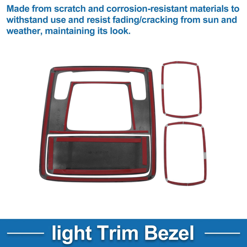 Light Trim Bezel for Honda Stepwgn (2023) - Silver Tone