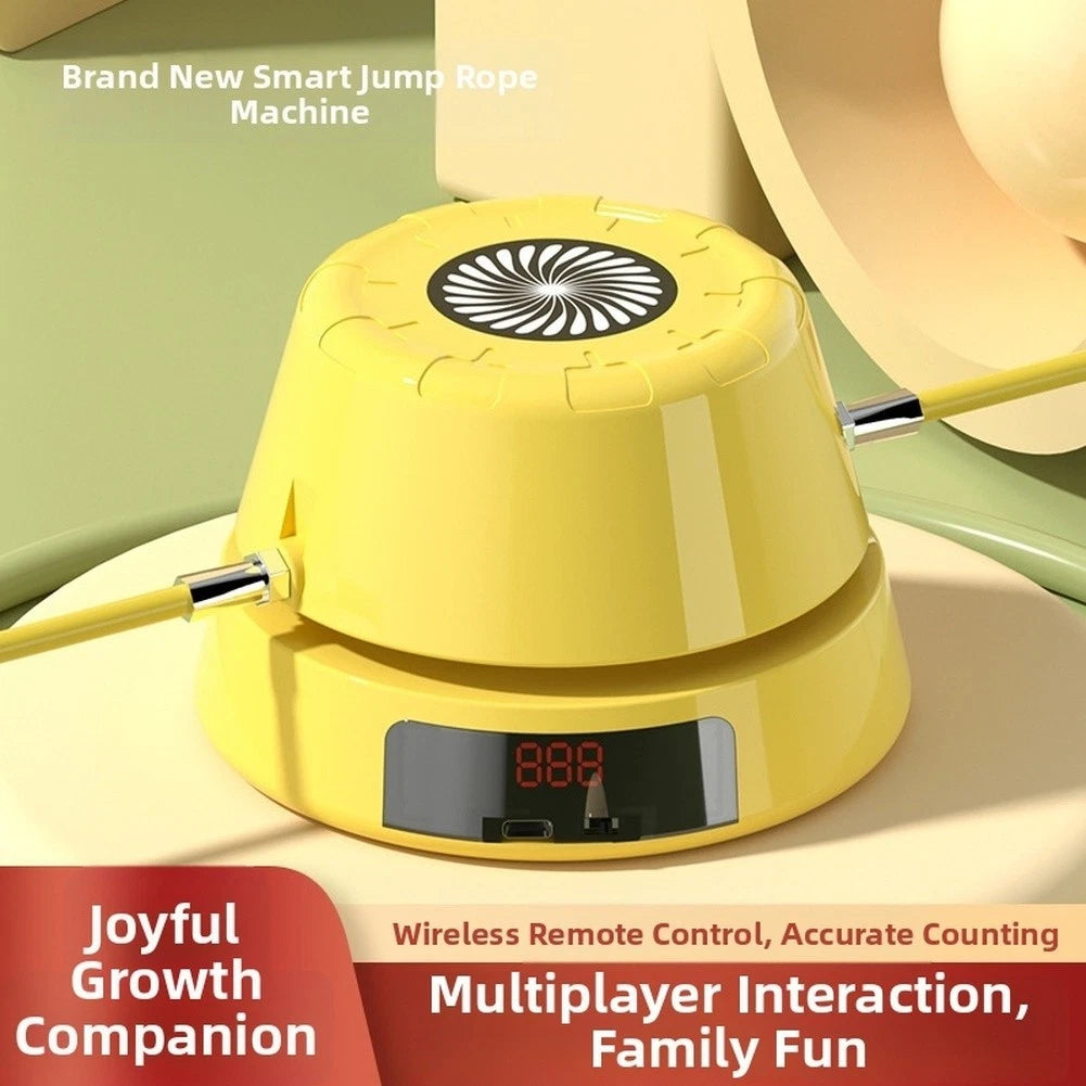 Remote Controlled Jump Rope Machine with Dual Motor System