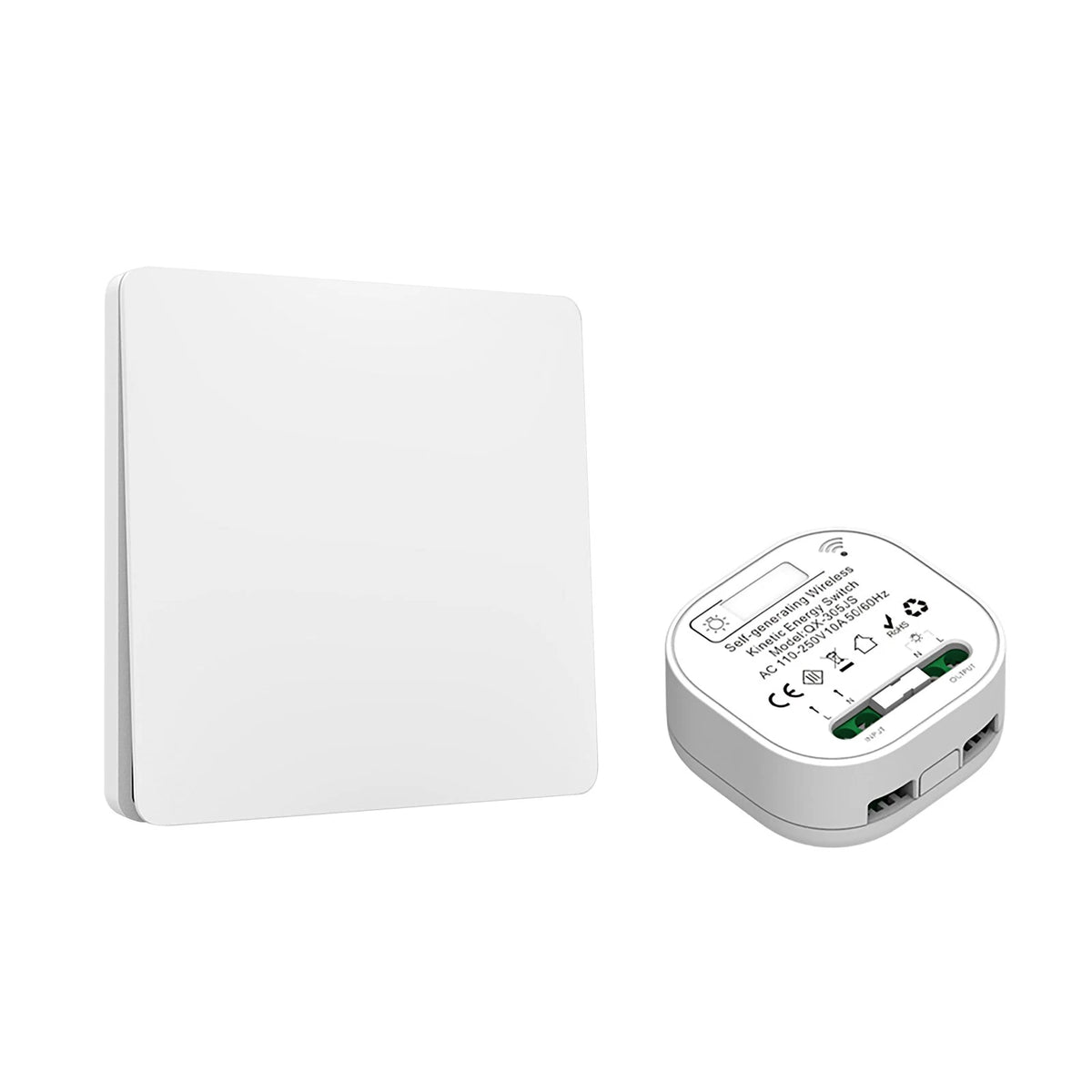 Wireless Remote Control Kinetic Wall Panel for (No Battery)