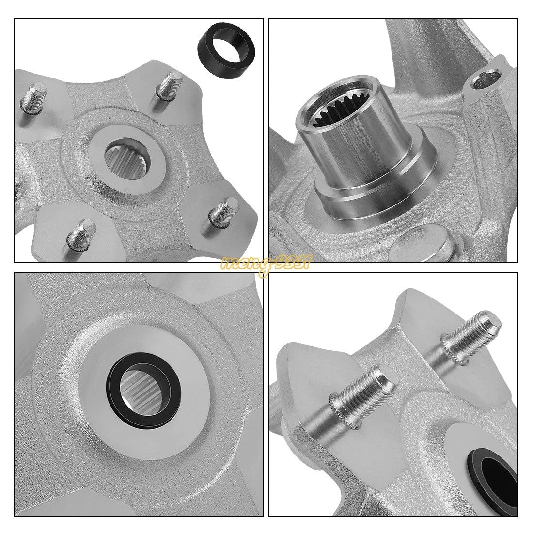 Front Left/Right Wheel Hub 0502-421 for Arctic Cat 4x4 250 300 400 500 650 (2004)