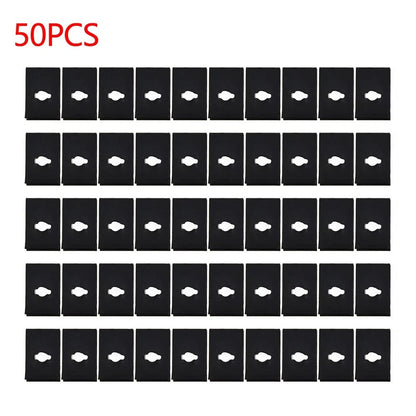50PCS Speed Fastener U Nuts for Car Interior Trim Self Tapping Clips