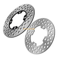 2X Front Brake Disc Rotors for Yamaha Wolverine 350 450 (2006–2010)