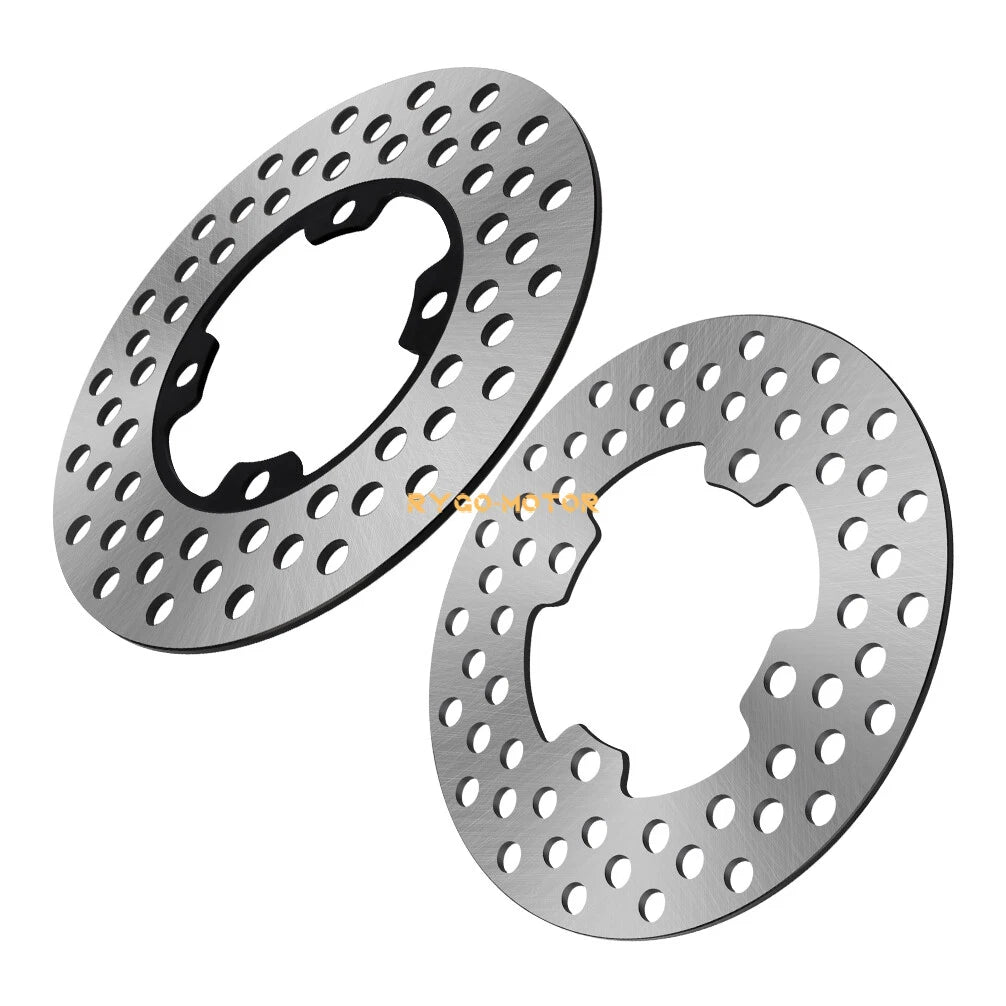 2X Front Brake Disc Rotors for Yamaha Wolverine 350 450 (2006–2010)