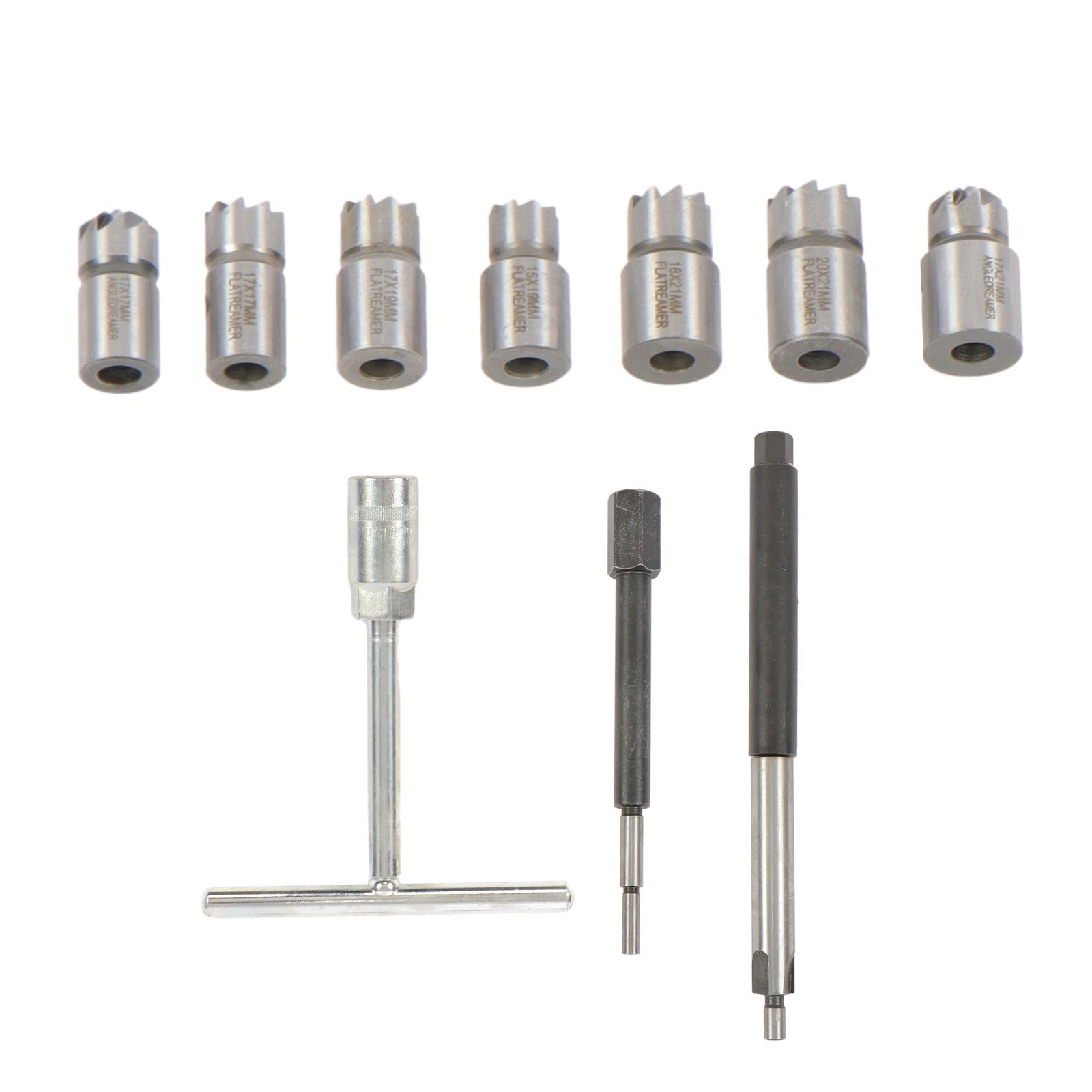10pcs Diesel Injector Seat Cleaner Tool Set for Auto