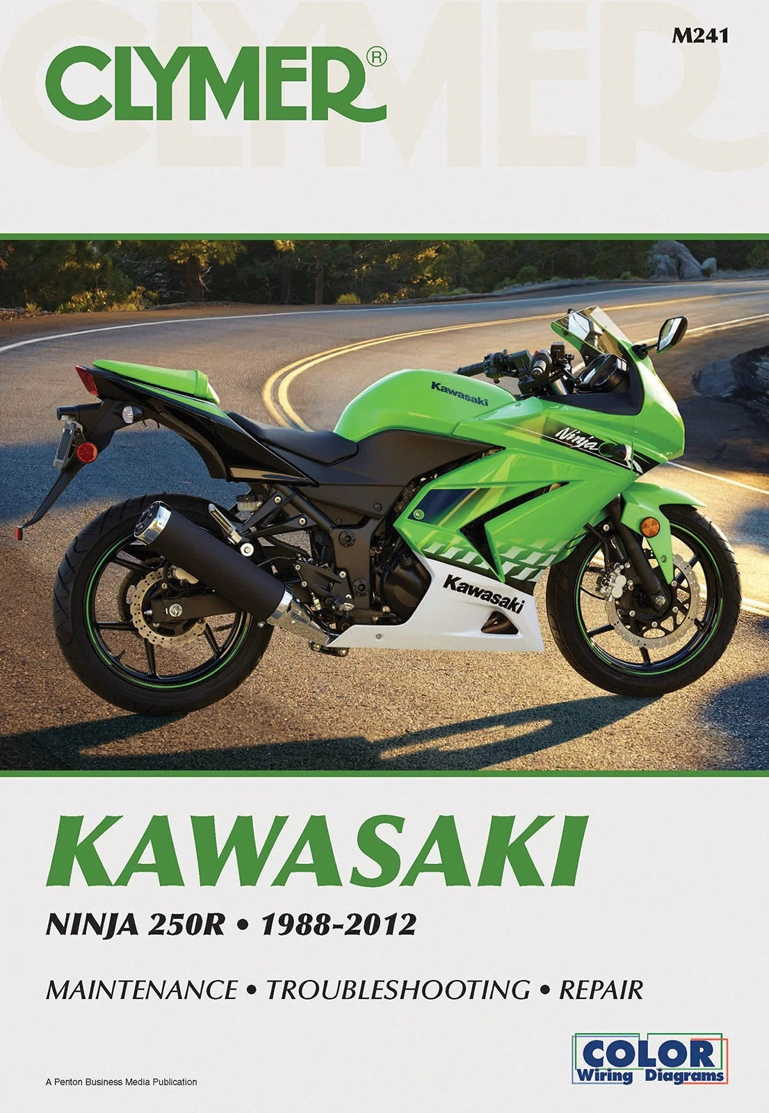Clymer Service Manual for Kawasaki Ninja 250R (1988–2012)