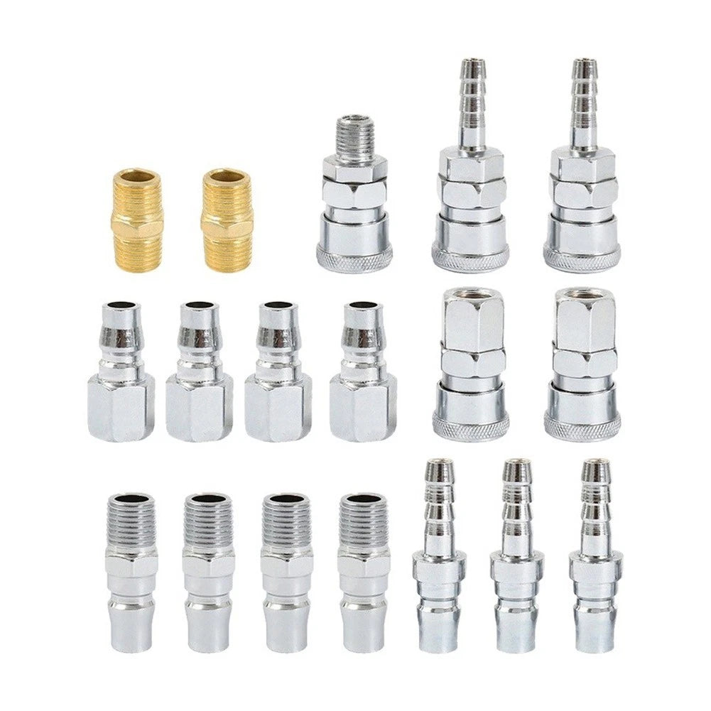 18 Piece Air Tool Quick Connect Kit for Pneumatic Equipment