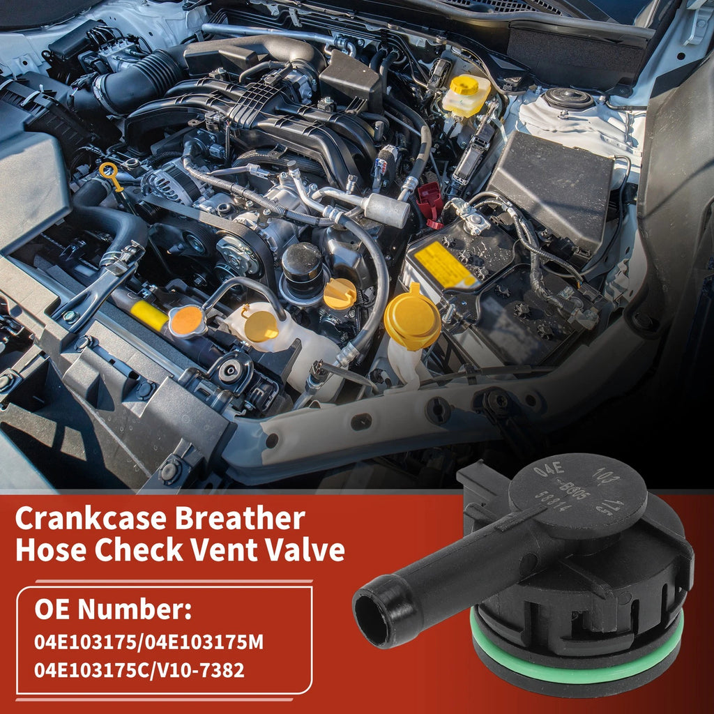 Crankcase Breather Hose Check Vent Valve for Audi A3 Q3 and VW Golf (04)