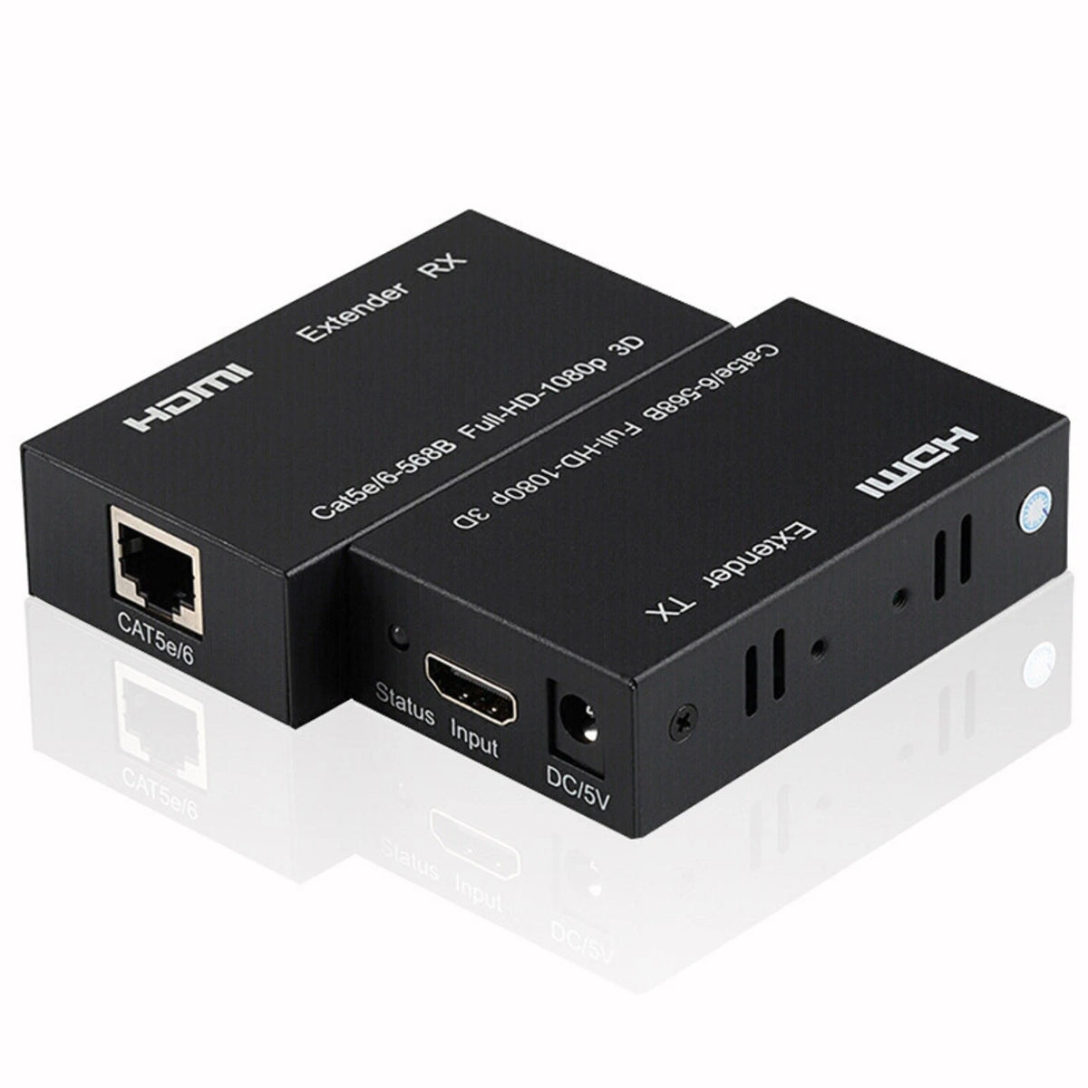 RJ45 HDMI Network Extender 1080P Transmitter Receiver Adapter for
