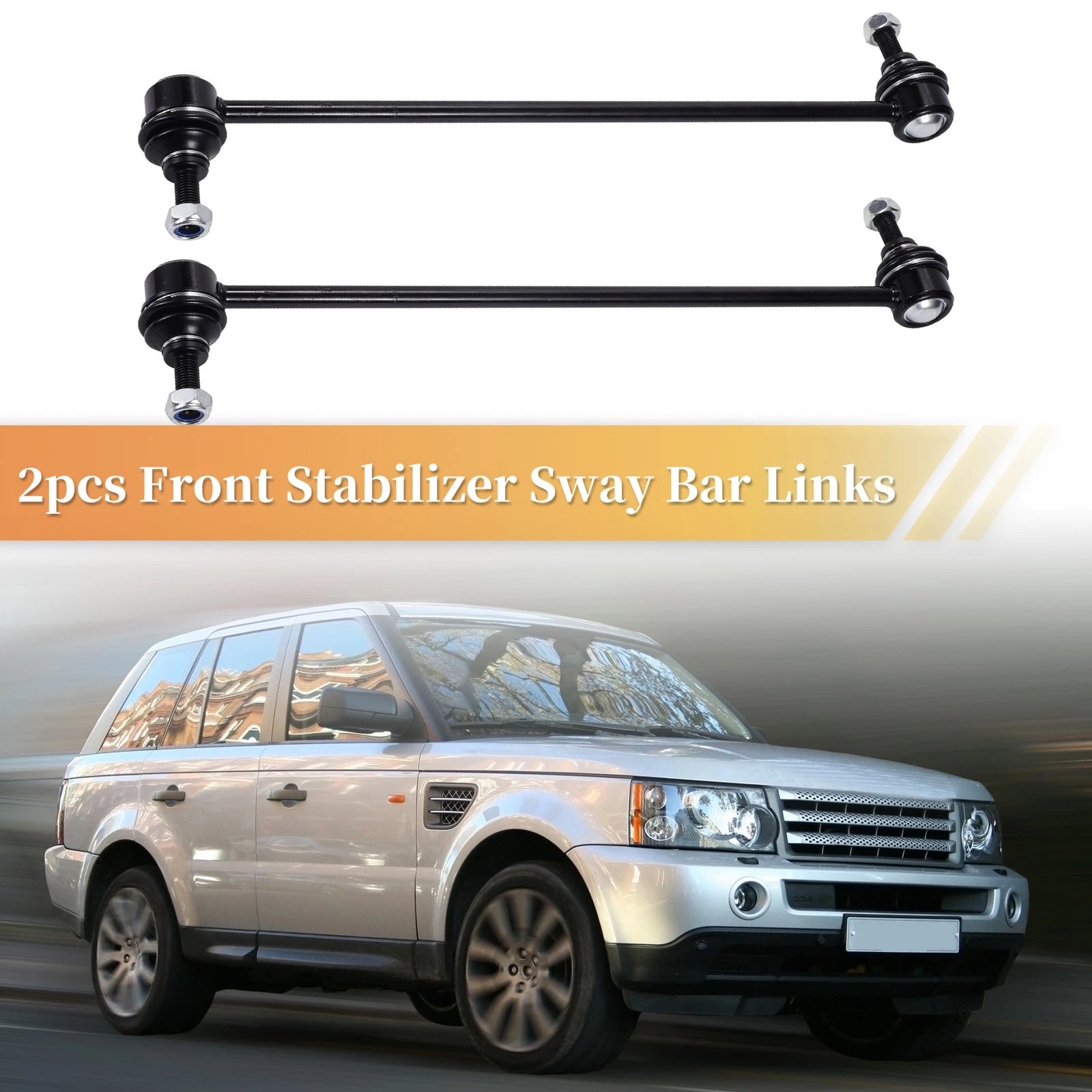 2X Front Stabilizer Sway Bar Link for Land Rover LR2 (2008–2014)
