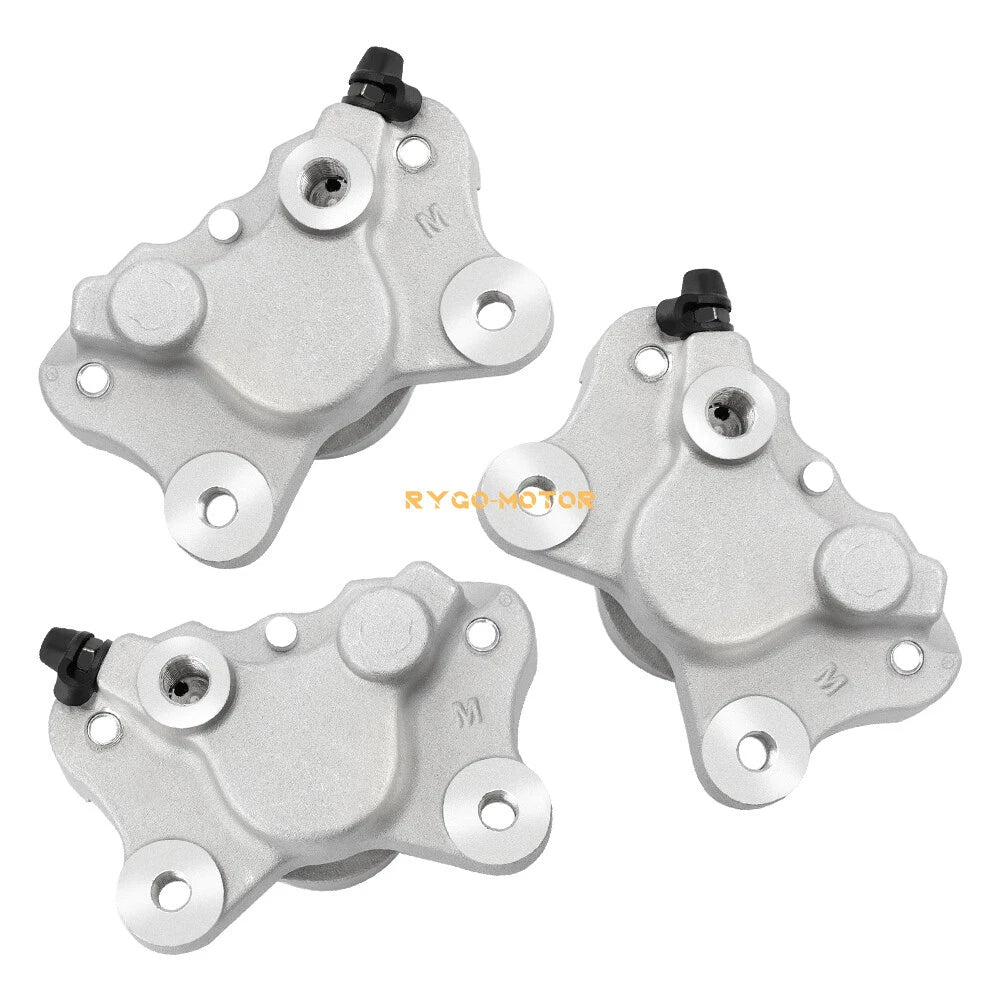 Front & Rear Brake Calipers w/ Pads for Arctic Cat ATV 500 Bearcat (1996–2002)