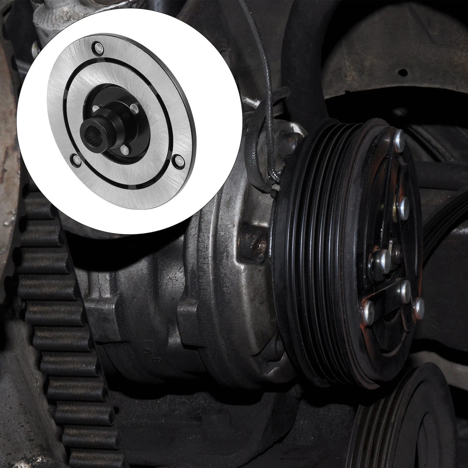 A/C Compressor Clutch Plate Replacement for Ford Mustang 5.0L (2011–2019)