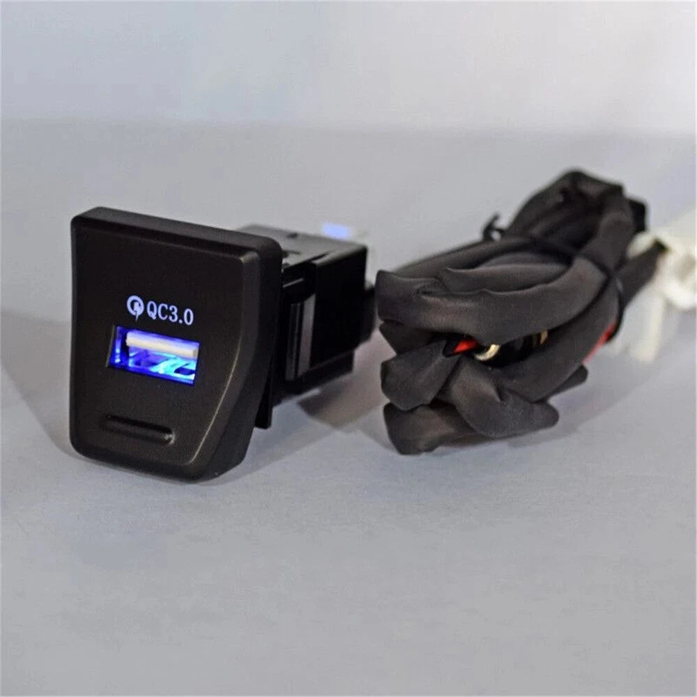 QC 3.0 USB Charger for Toyota RAV4 (2019–2020)