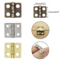 50Pc Mini Hinge for Wooden Box Jewelry Chest Craft Cabinet (12x13mm)