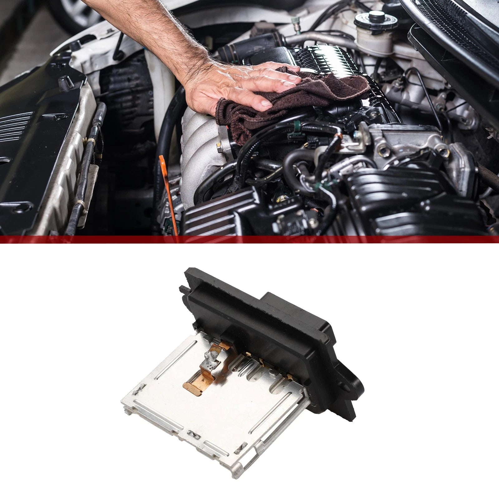 HVAC Blower Motor Resistor Replacement for Mitsubishi Pajero (2000–2022)