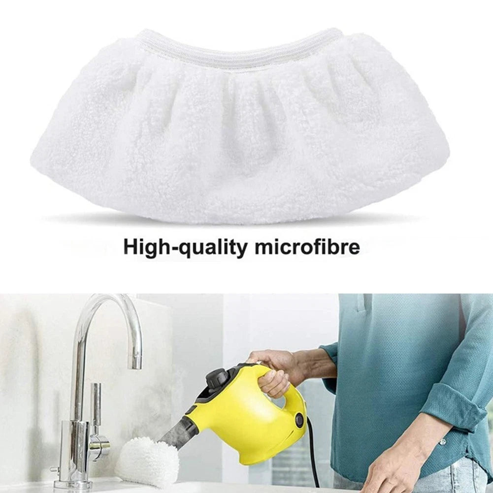 12 Pack Microfiber Replacement Cloths for Steam Cleaner