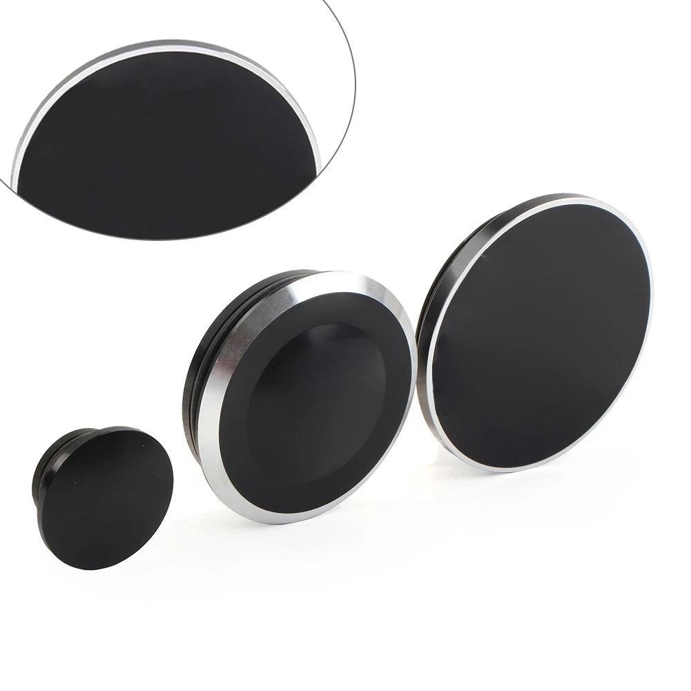 Frame Hole Caps Cover Plug Kit for BMW R Nine T (2014–2023) Black