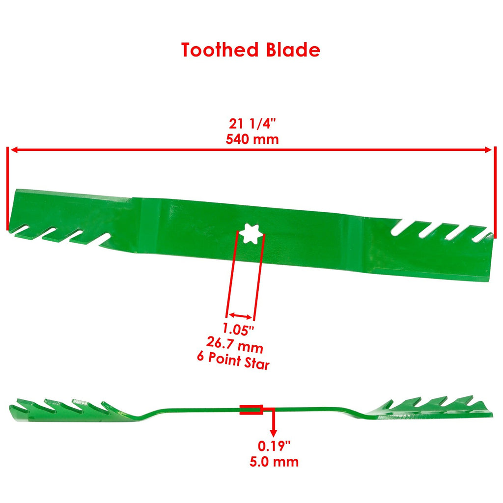 Deck Gator Blades Replacement for Toro (2000–2010)