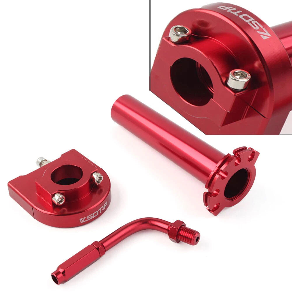 Throttle Cable Adjuster for Universal Motorcycle (90) - Red