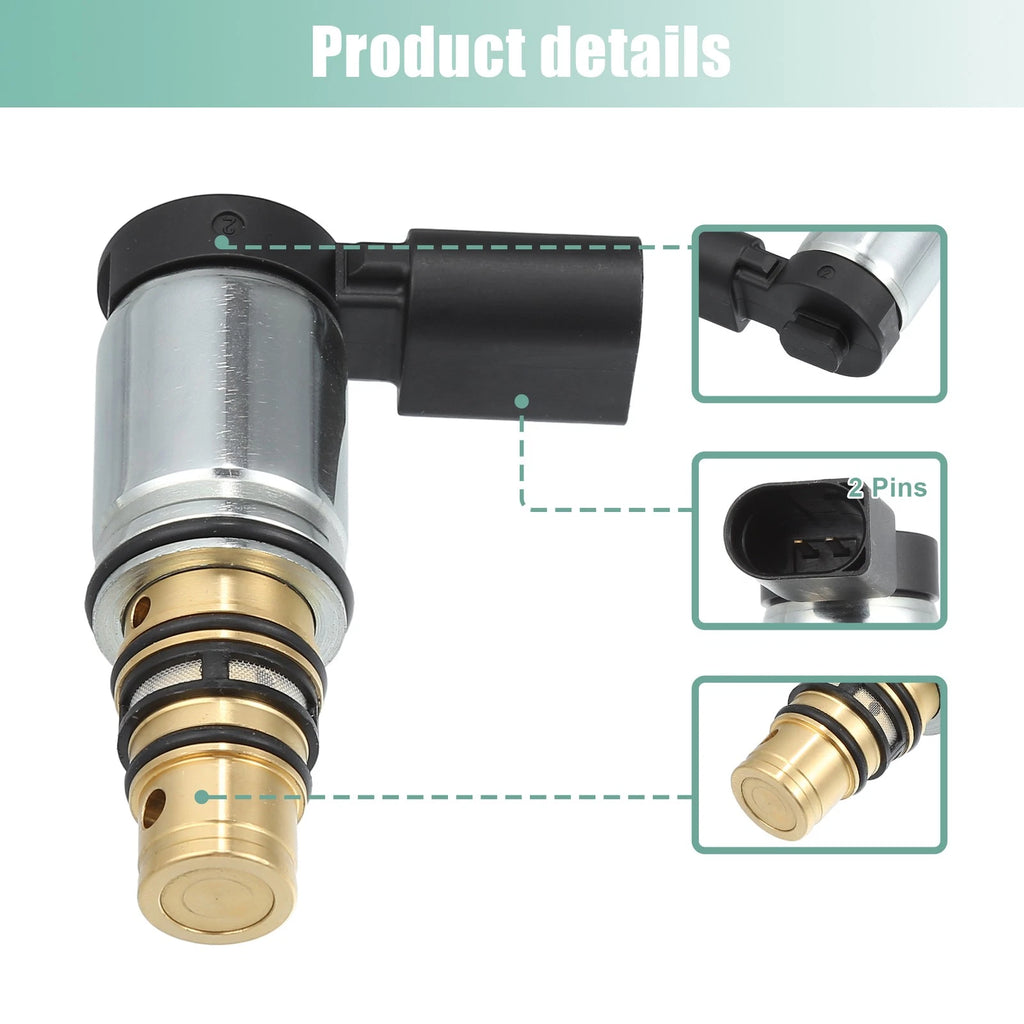 AC Compressor Control Solenoid Valve for Volkswagen Passat 2022–2024