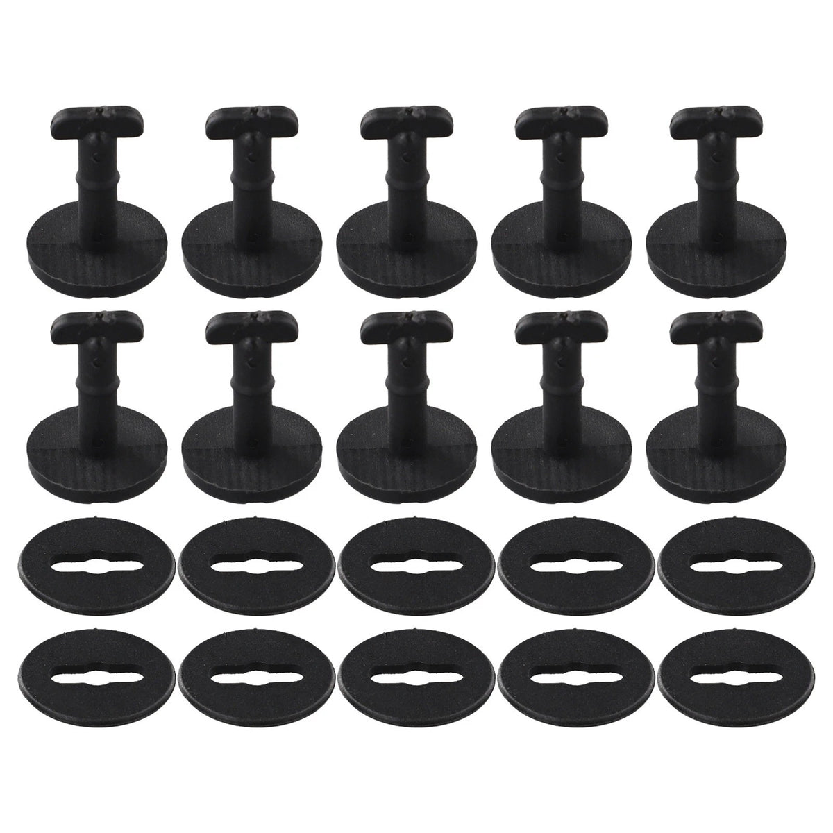 10x Floor Mat Fastener Clips for BMW E46 318i 325i X3 (1998–2006)