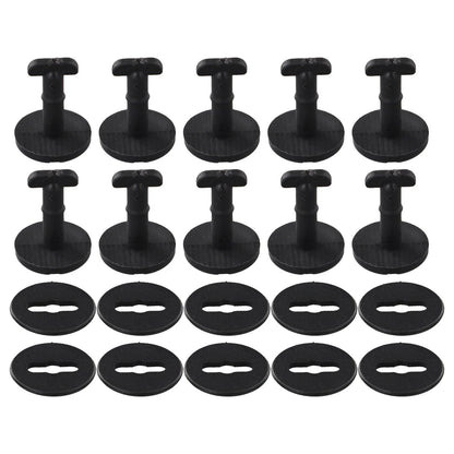 10x Floor Mat Fastener Clips for BMW E46 318i 325i X3 (1998–2006)