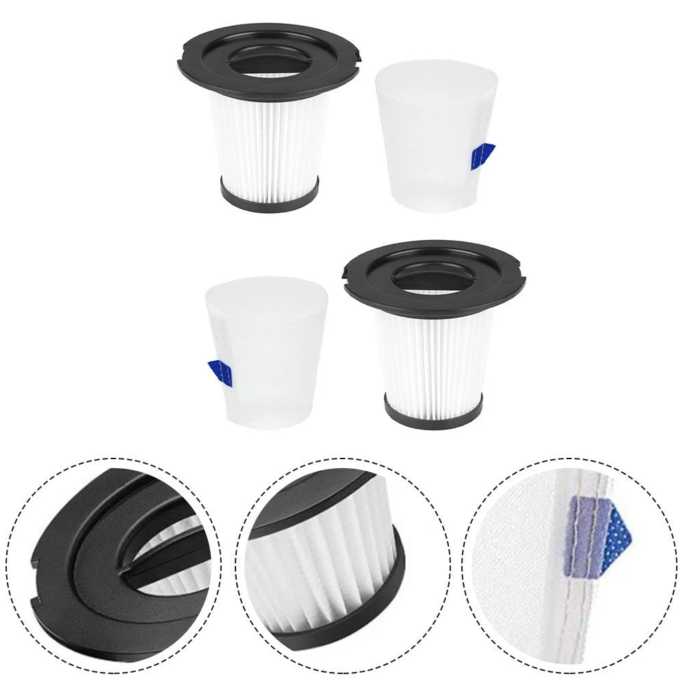 Set of 2 Filter Elements for Vacuum Cleaner