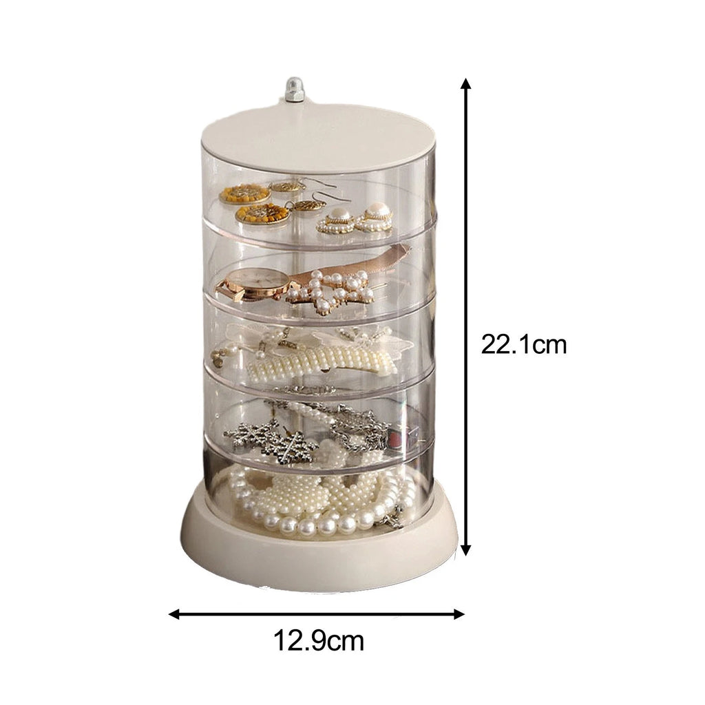 Jewelry Storage Box Organizer for Makeup Tools (Multilayer)