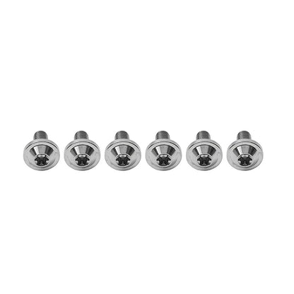 6X M6x20mm Titanium Alloy Torx Head Bolts for Motorcycle