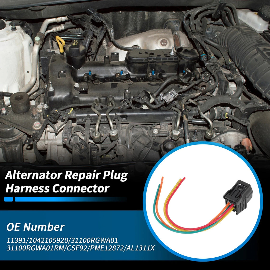 Alternator Repair Plug Harness Connector for Acura ZDX (2010–2013)