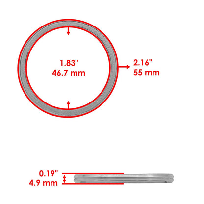 Exhaust Gasket Set for Honda Pioneer 1000-5 Deluxe (2016–2022)