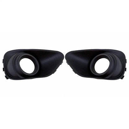 2Pcs Front Bumper Fog Light Cover Bezel Trim for Jeep Compass (2011–2017)