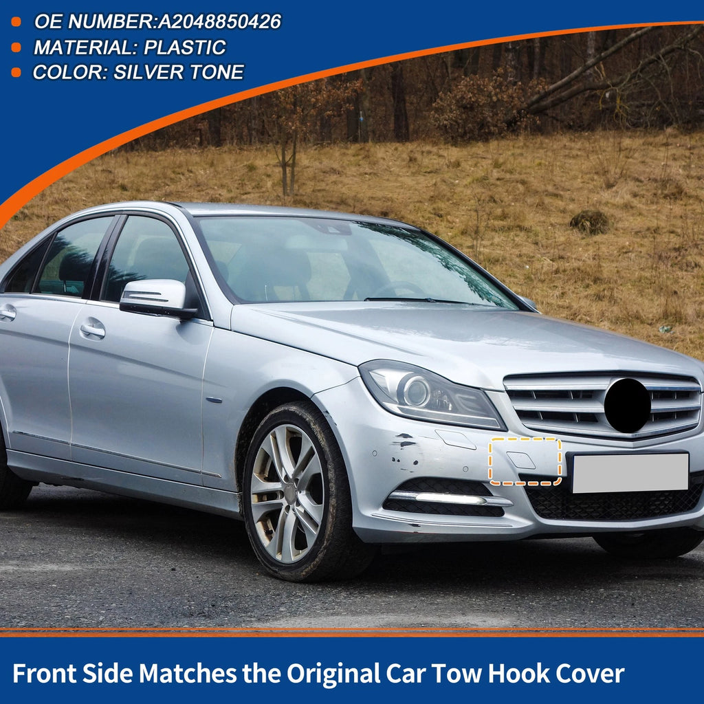 Tow Hook Cover Front for Mercedes-Benz A-Class W204 (2007–2015)