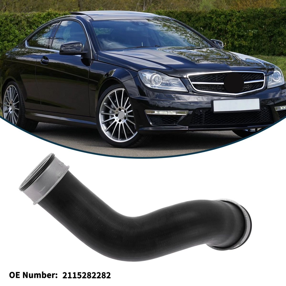 Heater Radiator Hose Replacement for Mercedes-Benz E-Klasse E270 (2002–2006)