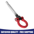Front Tow Hook Screw for Subaru Trailer Ring Eye Red (Fits 1 Piece)