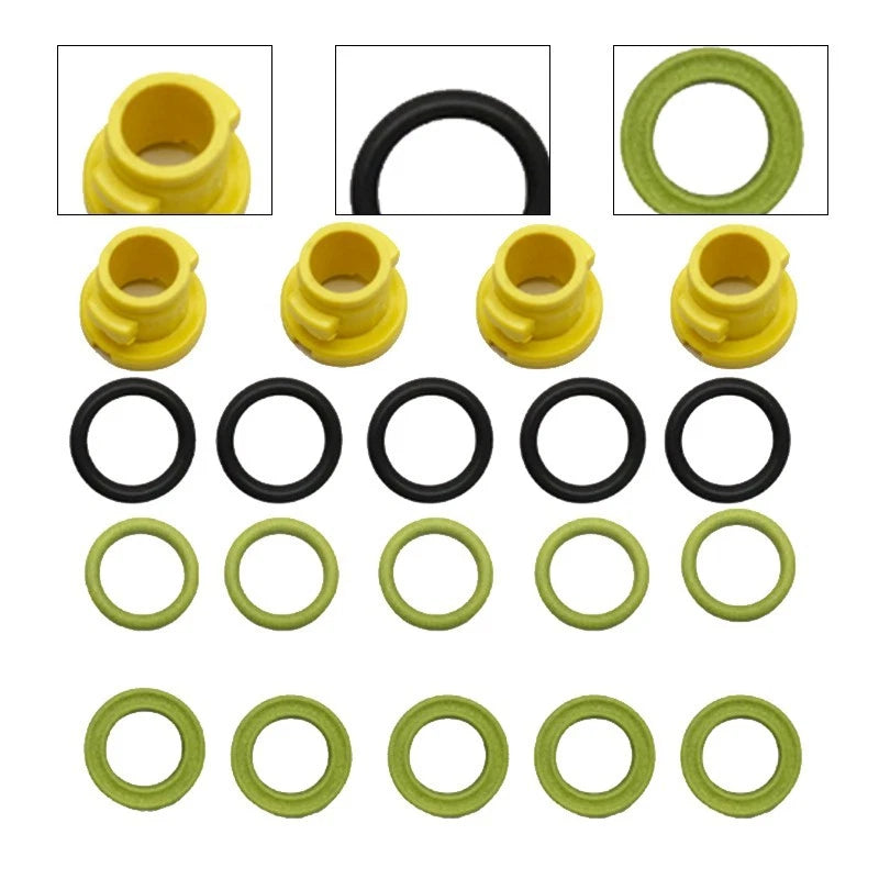 19 Pack of Seal Rings for Cleaning Machines (Nylon Compatibility)