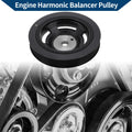 Engine Harmonic Balancer Crank Pulley for Hyundai Santa 6 Groove (1996–2005)