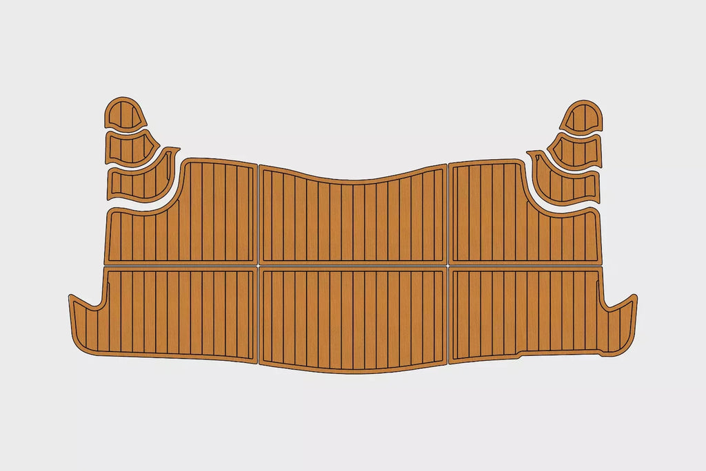 Swim Platform Pad for Maxum 4100 SCR (1998–1999) EVA Foam Teak Deck Flooring