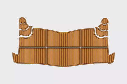 Swim Platform Pad for Maxum 4100 SCR (1998–1999) EVA Foam Teak Deck Flooring