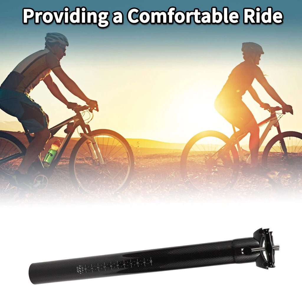 Bike Seatpost 33.9x300mm Replacement for Carbon Fiber Saddle Post (All)