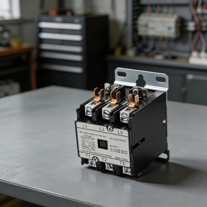 3 Pole 24 Volt 40 Amp AC Contactor for Air Conditioners (Residential)